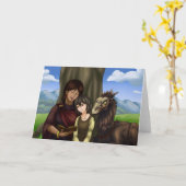 Reading Together カード (黄色い花)