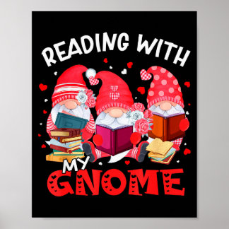 Reading With My Gnomies Books Teacher Librarian Va ポスター
