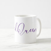 #ReadQueenマグ コーヒーマグカップ (正面右)