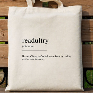 Readultryの定義、ブック愛好家 トートバッグ