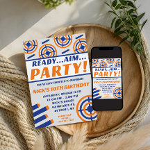 Ready, Aim, Party! ネーブルガン 誕生日パーティー