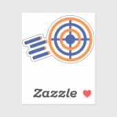 Ready, Aim, Party! Nerf Gun Themed Birthday Party シール (シート)