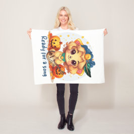 Ready for a song フリースブランケット