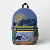 Ready for Adventure Print Cut Sew Backpack プリントバックパック (正面)