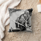 Ready For Anything - Ice Hockey Goalie クッション (ブランケット)