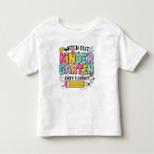 Ready for Kindergarten Adventure! トドラーTシャツ (正面)