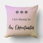 Ready for New Opportunities クッション (正面)
