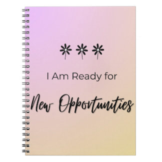 Ready for New Opportunities ノートブック