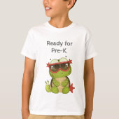 Ready for Pre-K with super cute Turtle.  Tシャツ (正面)