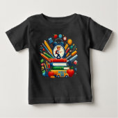 Ready for School: Dynamic Back to School Essential ベビーTシャツ (正面)