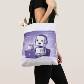 Ready for the Robots Tote トートバッグ (クローズアップ)
