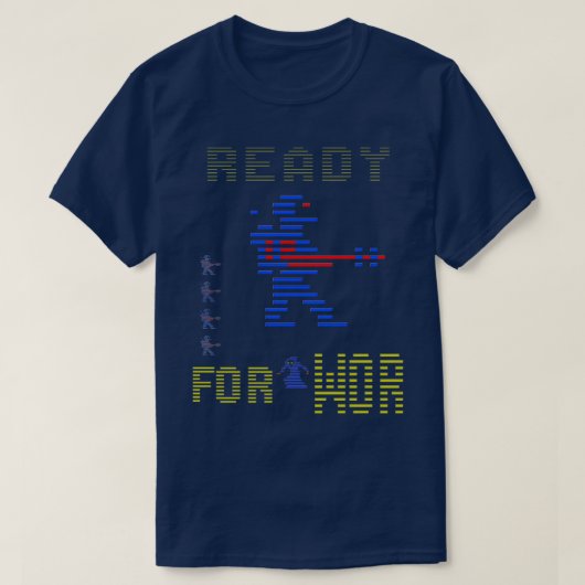 Ready For Wor Tシャツ (デザイン正面)