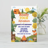 Ready FOUR Adventure, 4th Birthday 招待状 (スタンド正面)