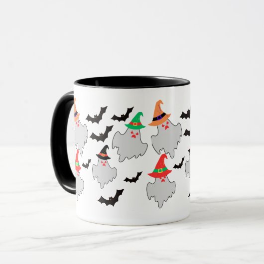 "Ready, Halloween begins", マグカップ (正面左)