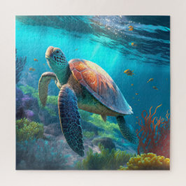 Ready-Made Turtle Jigsawパズル – カートに追加 ジグソーパズル
