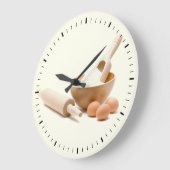Ready Set Bake Clock ラージ壁時計 (傾斜)