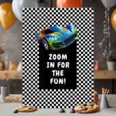 Ready Set Goレースパーティー 招待状