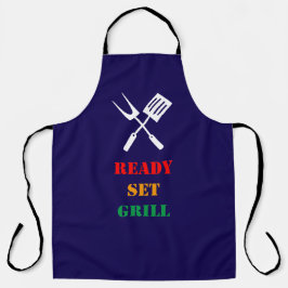 Ready, set, grill エプロン