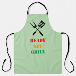 Ready, set, grill エプロン