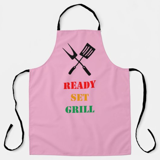Ready, set, grill エプロン (正面)