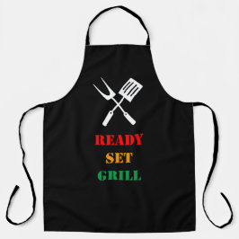 Ready, set, grill エプロン