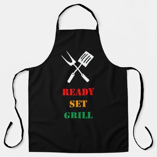 Ready, set, grill エプロン (正面)