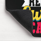 Ready Sweat Cake Womens Gym Fitness Workout Birthd マウスパッド (コーナー)