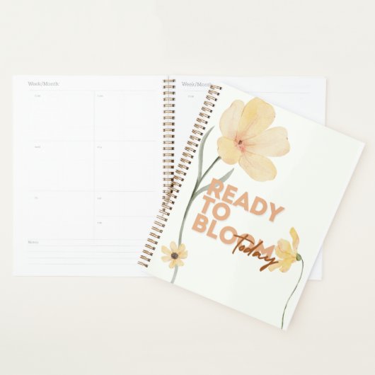 Ready to Bloom Planner プランナー手帳 (ディスプレー)
