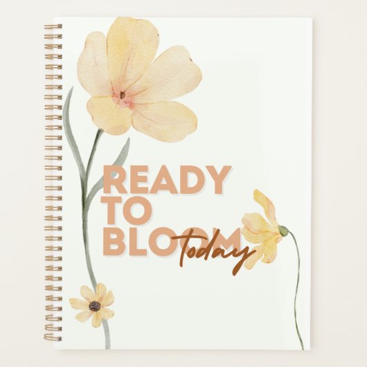 Ready to Bloom Planner プランナー手帳 (正面)