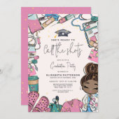 Ready to Call Shotsナース卒業パーティー 招待状 (正面/裏面)