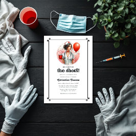 「Ready to Call the Shots」看護卒業パーティー 招待状