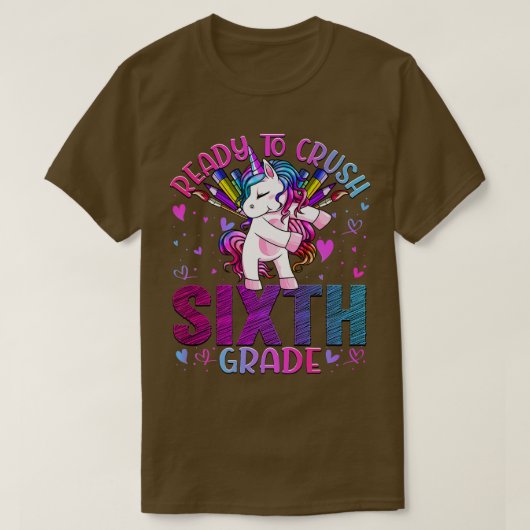Ready to Crush 6年生新学期Unic Tシャツ (デザイン正面)