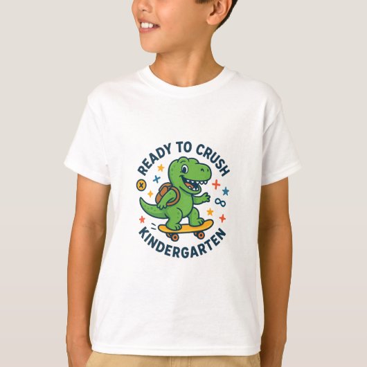 Ready to Crush Kindergarten Kids T-Shirt Tシャツ (正面)