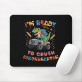 Ready To Crush Kindergarten Monster Truck Boys T-r マウスパッド (マウス)