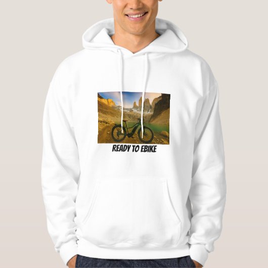 Ready to EBIKE パーカ (正面)