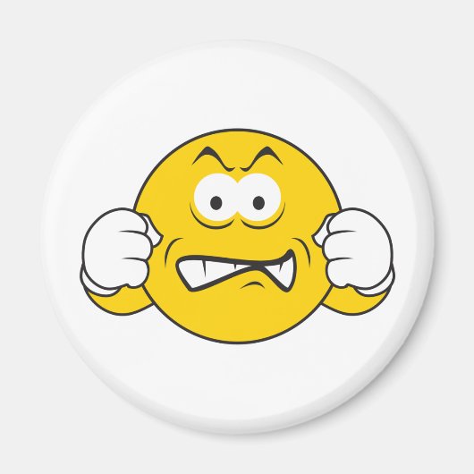 Ready to Fight顔 マグネット (正面)