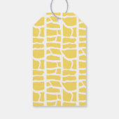 Ready to Giraffeギフポップ・アートのトラベル ギフトタグ (裏面)