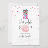 Ready to Gumball Machine ポップ・アートの Bubblegum Baby S 招待状 (正面)