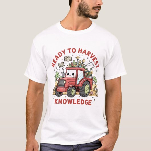Ready to Harvest Knowledge Tシャツ (正面)