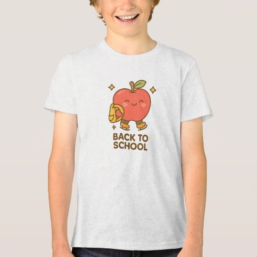 Ready to Learn – Apple Edition   トライブレンドＴシャツ (正面)