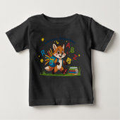 "Ready to Learn, Ready to Shine!" – Cute Kindergar ベビーTシャツ (正面)