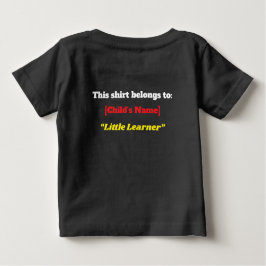 "Ready to Learn, Ready to Shine!" – Cute Kindergar ベビーTシャツ