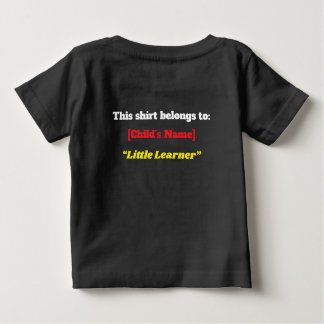 "Ready to Learn, Ready to Shine!" – Cute Kindergar ベビーTシャツ