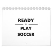 READY TO PLAY SOCCER カレンダー (カバー)