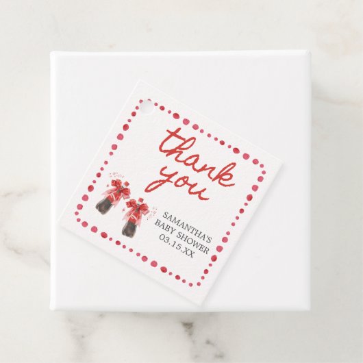 Ready to Pop Baby Shower  フェイバータグ (インサイチュ)