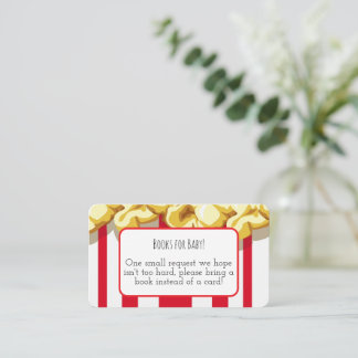 Ready To POP! Baby Shower Book Request エンクロージャーカード