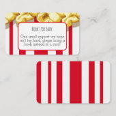 Ready To POP! Baby Shower Book Request エンクロージャーカード (正面/裏面)