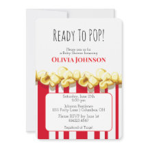 Ready To POP! Baby Shower Invitation