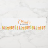Ready to Pop Popsicle Baby Shower ペットボトルラベル (シングルラベル)