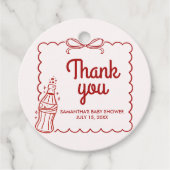 Ready to Pop Soda Baby Shower フェイバータグ (正面)